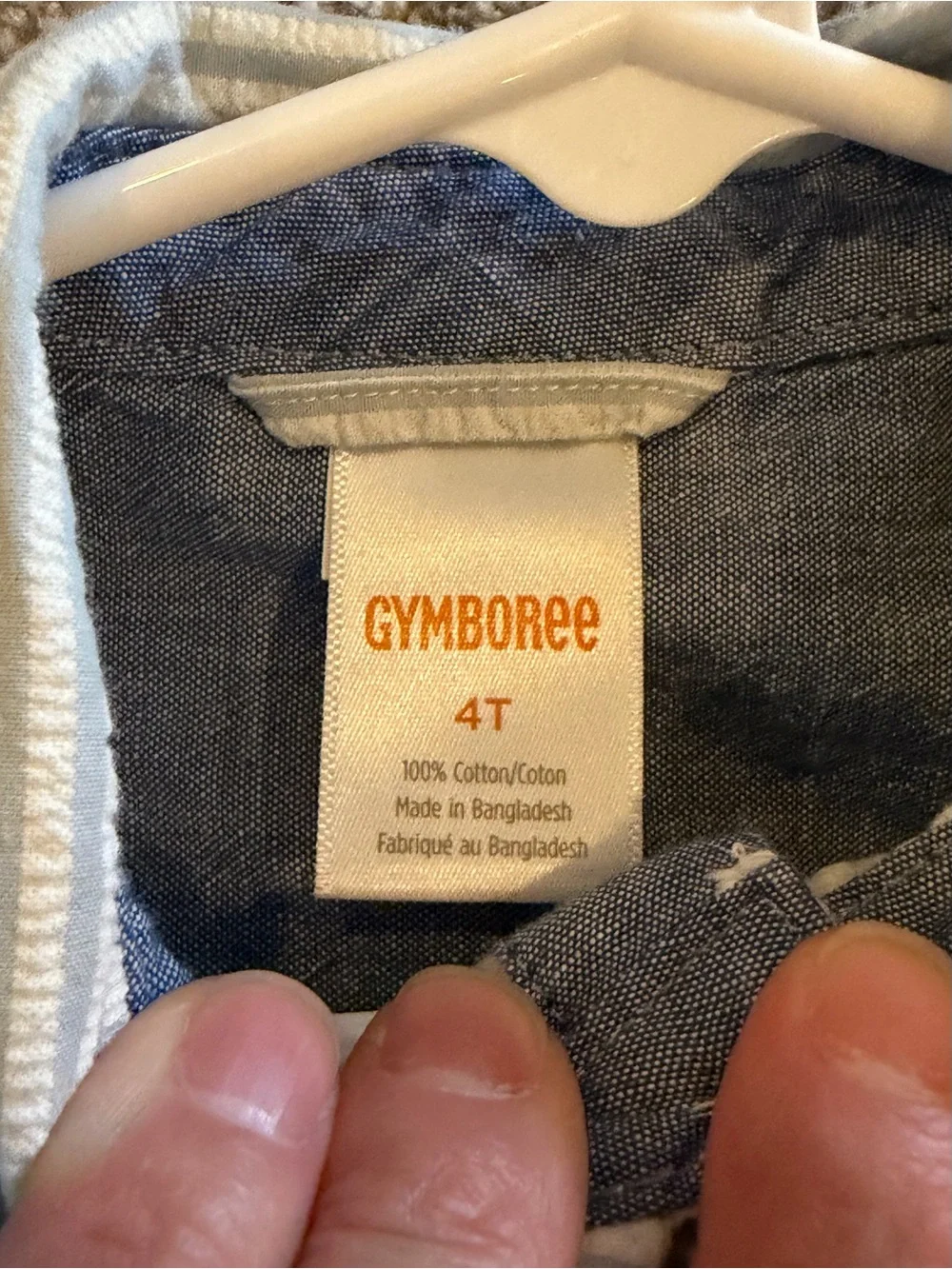 Gymboree Classic Cream Cable-Knit Vest with Light Blue Shirt and Pants - Toddler
